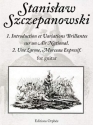 Stanislaw Szczepanowski 1. Introduction et Variations Brillantes sur GITARRE Spielpartitur
