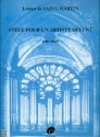 St�le pour un artiste d�funt pour orgue
