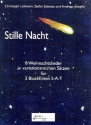 Stille Nacht f�r 3 Blockfl�ten (SAT) Partitur und Stimmen