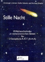 Stille Nacht f�r 3 Saxophone (AAT/AAA) Partitur und Stimmen