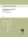 Streichquartett A-Dur Nr.1 f�r Streichquartett Stimmen