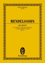 Streichquartett a-Moll op.13 f�r Streichquartett Studienpartitur