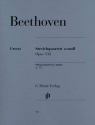 Streichquartett a-Moll op.132  Stimmen