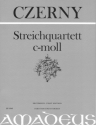 Streichquartett c-Moll Partitur und Stimmen