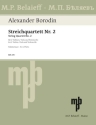 Streichquartett D-Dur Nr.2 f�r Streichquartett Stimmen