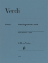 Streichquartett e-Moll  Stimmen