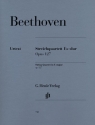 Streichquartett Es-Dur op.127  Stimmen