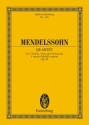 Streichquartett f-Moll op.80 f�r Streichquartett Studienpartitur