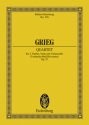 Streichquartett g-Moll op.27 f�r Streichquartett Studienpartitur