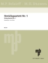 Streichquartett Nr.1 (1951) f�r Streichquartett Partitur und 4 Stimmen