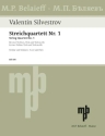 Streichquartett Nr.1 f�r 2 Violinen, Viola und Violoncello Partitur und Stimmen