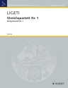 Streichquartett Nr. 1 f�r Streichquartett Partitur und Stimmen