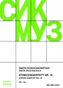 Streichquartett Nr.10 op.118 Stimmen 