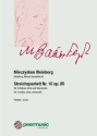 Streichquartett Nr.10 op.85 f�r 2 Violinen, Viola und Violoncello Partitur