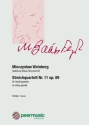 Streichquartett Nr.11 op.89 f�r 2 Violinen, Viola und Violoncello Partitur