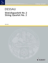 Streichquartett Nr. 2 f�r Streichquartett Partitur und Stimmen