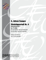 Streichquartett Nr.4 op.77 f�r 2 Violinen, Viola und Violoncello Partitur und Stimmen