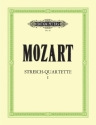 Streichquartette Band 1 f�r Streichquartett Stimmen