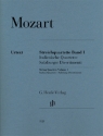Streichquartette Band 1 (Salzburger Divertimenti, Italienische Quartet f�r 2 Violinen, Viola und Violoncello Stimmen