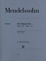 Streichquartette op.12 und op.13  Stimmen