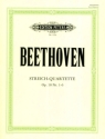 Streichquartette op.18,1-6 f�r Streichquartett Stimmen