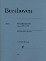 Streichquartette op.59, 74, 95  Stimmen
