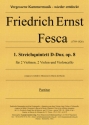 Streichquintett  D-Dur op.8 f�r 2 Violinen, 2 Violas und Violoncello Partitur