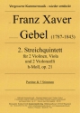 Streichquintett h-Moll Nr.2 op.21 f�r 2 Violinen, Viola und 2 Violoncelli Partitur und Stimmen