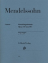 Streichquintette op.18 und op.87 f�r 2 Violinen, 2 Violen und Violoncello Stimmen