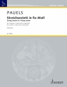 Streichsextett fis-Moll op. 7 f�r 2 Violinen, 2 Violen und 2 Violoncelli Partitur und Stimmen
