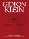 Streichtrio f�r Violine, Viola, und Violoncello Partitur und Stimmen