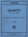 String Quartet e minor for 2 violins, viola and cello parts