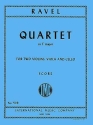String Quartet F major for string quartet study score