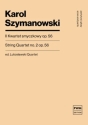 String Quartet in op.56 for string quartet score and parts