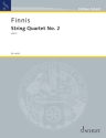 String Quartet No. 2 (2021) f�r Streichquartett Partitur und Stimmen