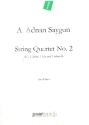 String Quartet No.2 op.35 for 2 violins, viola and violoncello parts