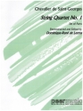 String Quartet op.1/1 for string quartet Set of parts