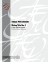 String Trio No. 1 for violin, viola and violoncello score and parts