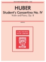 Student's concertino G major no.4 op.8 for violin and piano