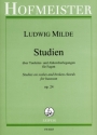 Studien �ber Tonleiter- und Akkordzerlegungen op.24 f�r Fagott