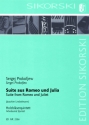 Suite aus 'Romeo und Julia' f�r Fl�te, Oboe, Klarinette in A, Horn und Fagott Partitur und Stimmen
