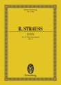 Suite B-Dur op.4 f�r 13 Bl�ser Studienpartitur