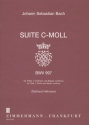 Suite c-Moll BWV997 f�r Fl�te, 2 Violinen und Bc, Stimmen