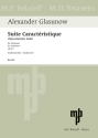 Suite caract�ristique op.9 f�r Orchester Studienpartitur