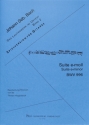 Suite e-Moll BWV996 f�r Gitarre erweiterte Neuausgabe 2013