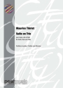 Suite en Trio pour harpe, alto et flute partition et parties