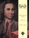 Suite francaise no.5 BWV 816 pour 3 guitares partition et parties