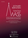 Suite from Mass f�r 5 Blechblasinstrumente und Blasorchester Partitur und Stimmen
