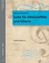 Suite f�r Altblockfl�te und Gitarre Spielpartitur