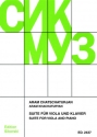 Suite f�r Viola und Klavier
